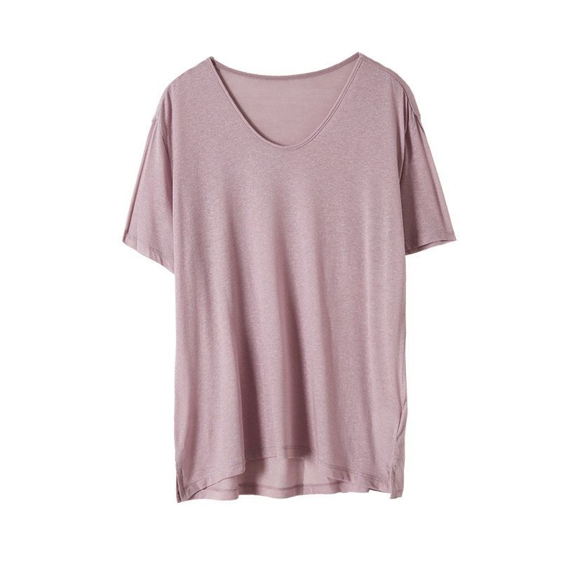 Mulan summer new T-shirt women's short sleeve summer dress 2020 new loose women's T-shirt ins Korean top 8322