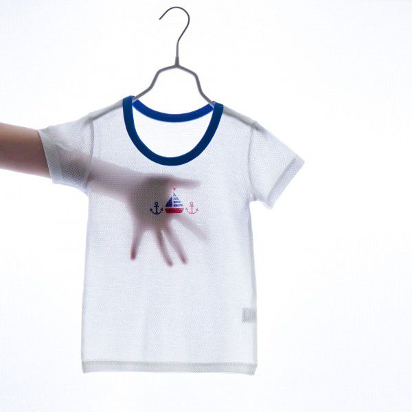 Breathable Mesh Cotton Series T-shirt Boys' and Girls' Short Sleeve T-shirt 