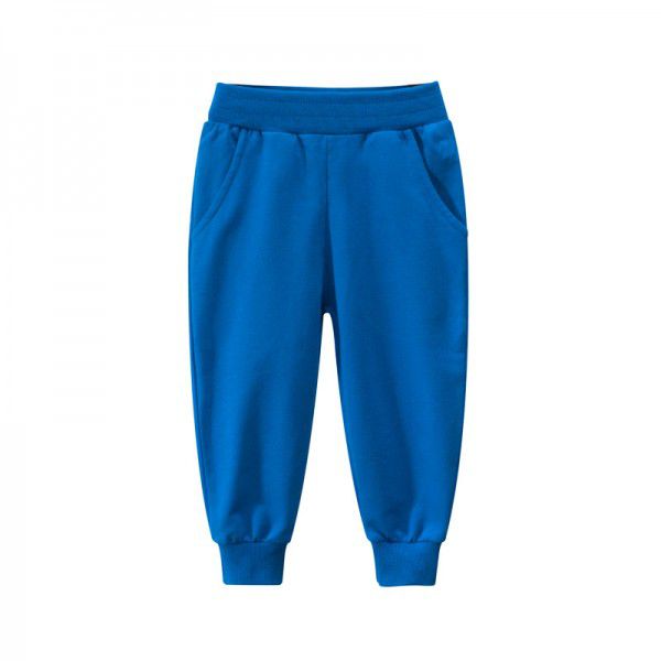 Children's Spring and Autumn Solid Color Children's Sports Pants Boys' Pants 