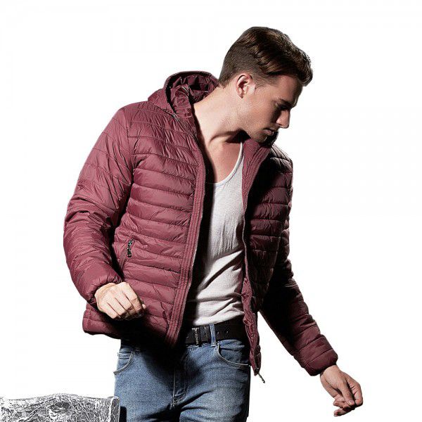 Casual cotton jacket for men and teenagers, winter clothing, loose cotton jacket for men's outerwear 